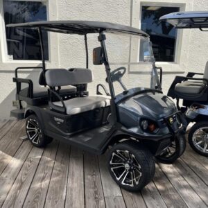 Side profile of 2024 Cushman Shuttle 2+2 Gas in Birmingham, Alabama.