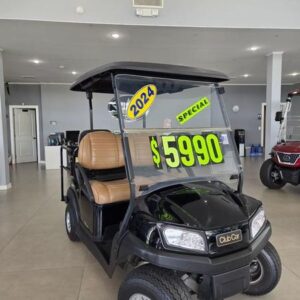 Side view of 2024 Club Car Tempo 2+2 Electric in Los Angeles California