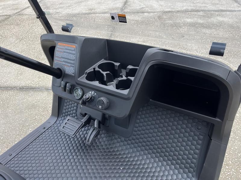 Seats of 2024 E-Z-GO Freedom RXV ELiTE Lithium Bright White in Phoenix Arizona