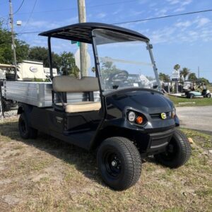 Front view of 2025 Cushman Hauler XL ELiTE Lithium Electric at Pinehurst Country Club in Pinehurst, North Carolina