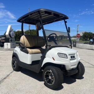 Front LED headlights on 2025 Club Car Onward 2 Passenger HP Lithium golf cart in Virginia