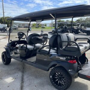 Lifted suspension and rugged tires on 2025 Club Car Onward Lifted 6 Passenger HP Lithium in Charleston South Carolina