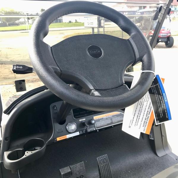 Premium six-passenger seats on 2025 Club Car Onward Lifted HP Lithium golf cart in Raleigh North Carolina