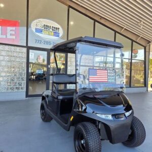 Side profile of 2025 E-Z-GO RXV Gas in Columbus Ohio