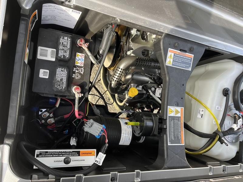 Street legal mirrors and lights on 2026 Club Car Onward Lifted 6 Passenger Gas silver Pennsylvania