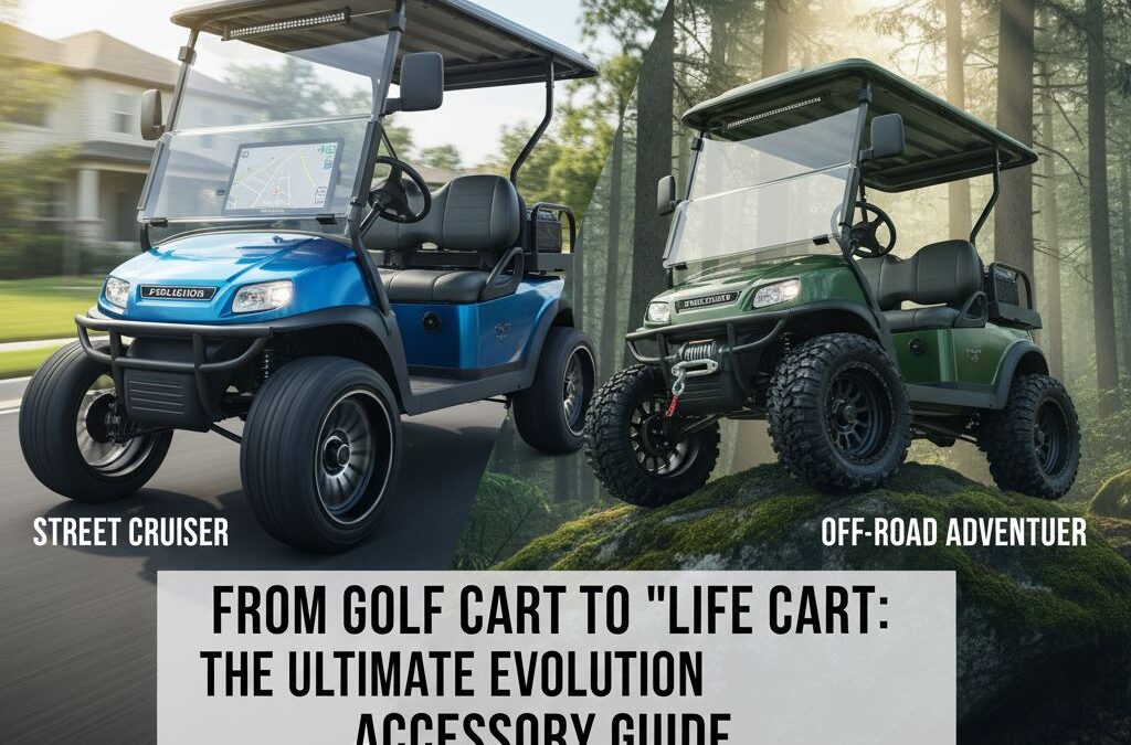 From Golf Cart to ‘Life Cart’: The Ultimate Evolution Accessory Guide