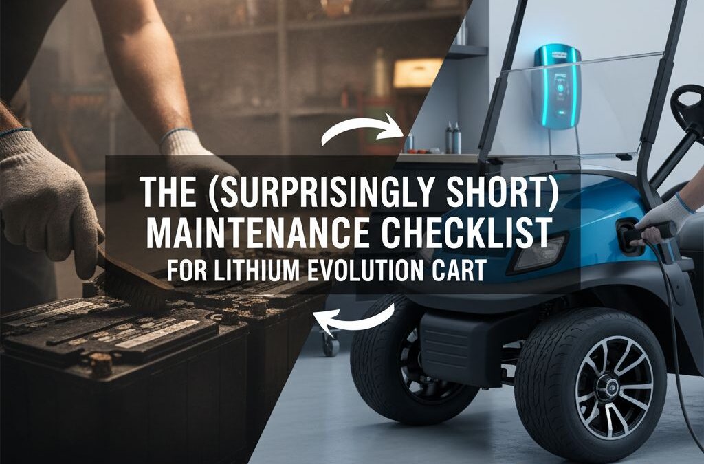 The (Surprisingly Short) Maintenance Checklist for Your Lithium Evolution Cart