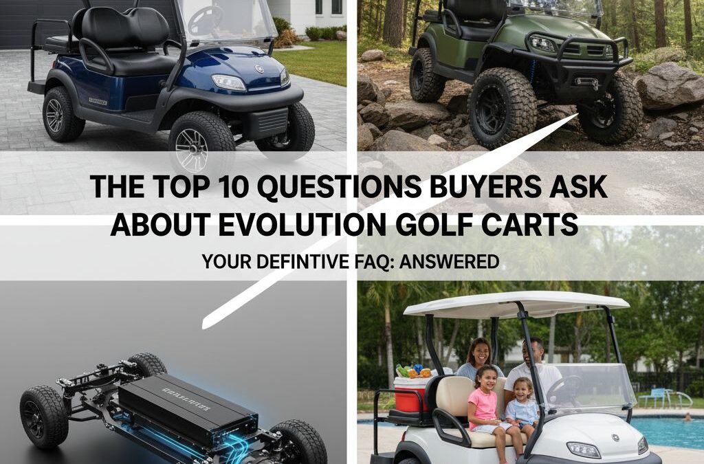 The Top 10 Questions Buyers Ask About Evolution Golf Carts (Answered)