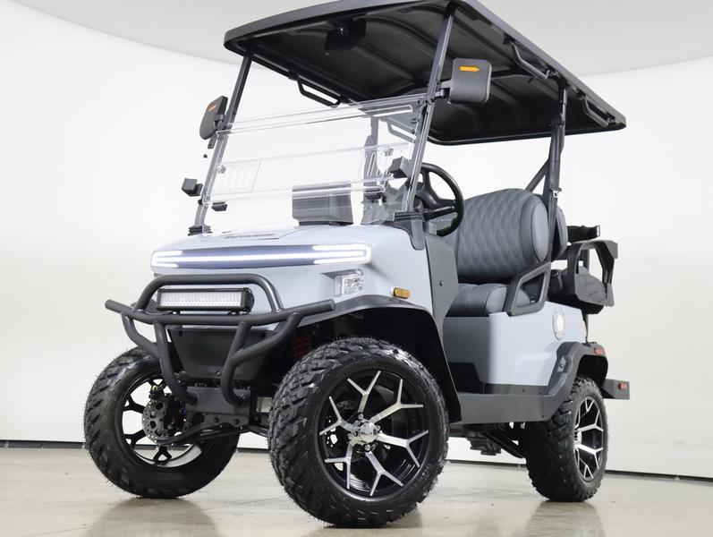 2026 Denago EV Nomad XL Lifted 2+2 Lithium Golf Cart - Image 3