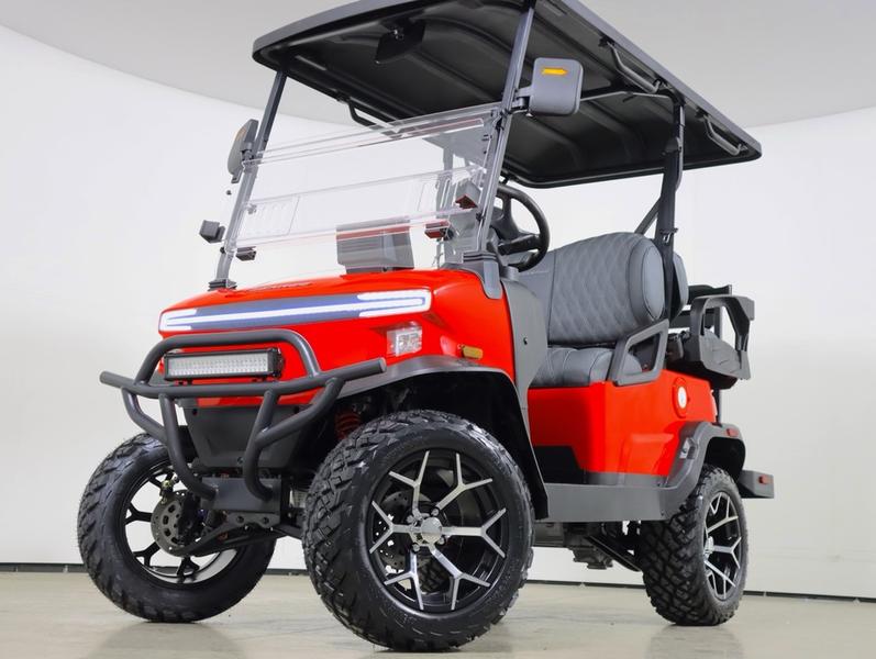 2026 Denago EV Nomad XL Lifted 2+2 Lithium Golf Cart - Image 7