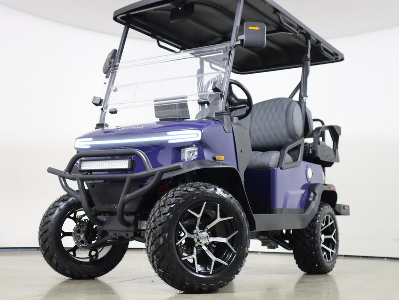 2026 Denago EV Nomad XL Lifted 2+2 Lithium Golf Cart - Image 4